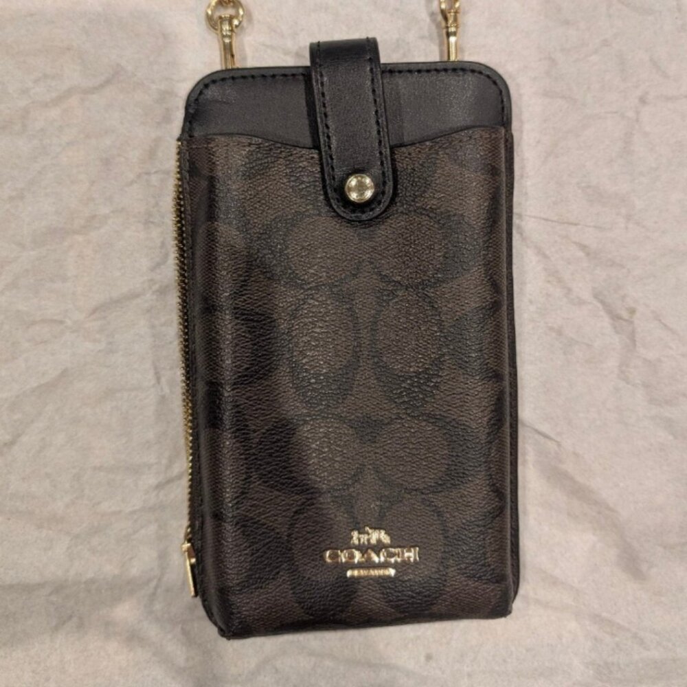 Coach crossbody phone case